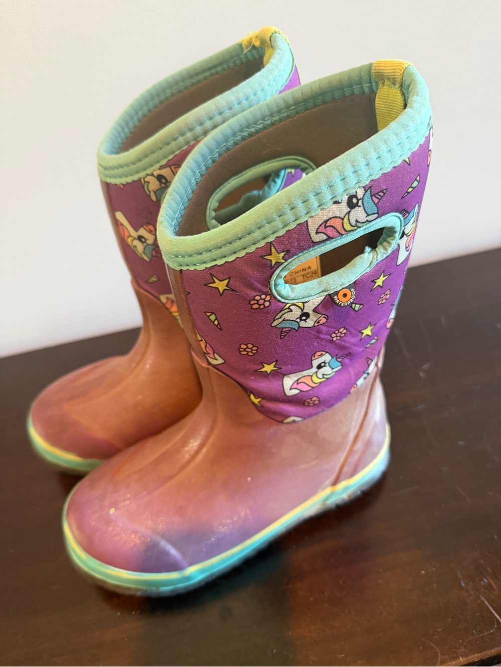 Bogs Kids A Boot/ Classic Unicorn